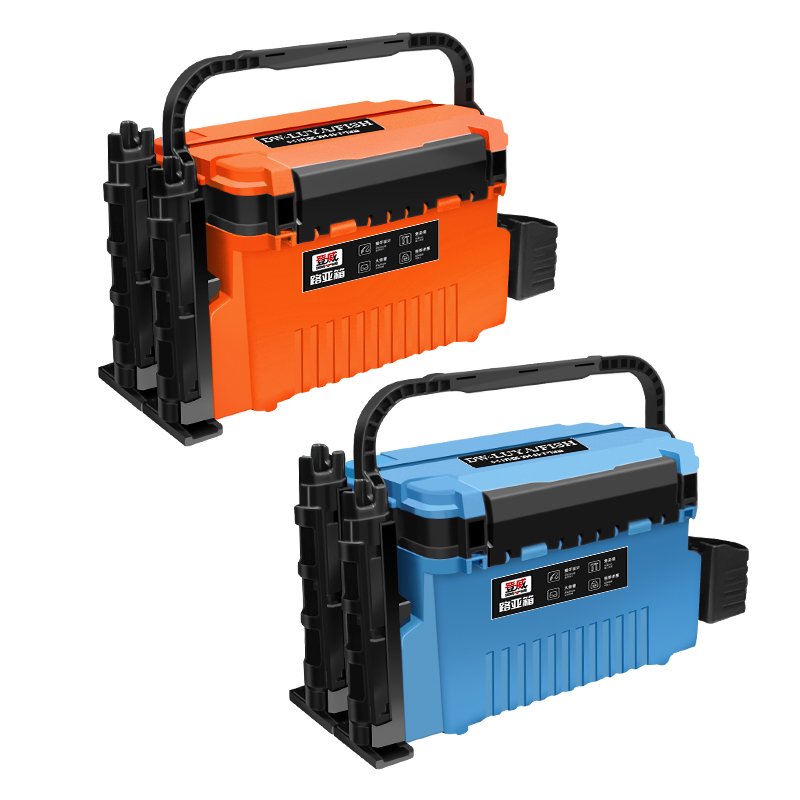 Luya fishing gear drums, large-capacity fishing gear rods, multi-functional and thick to sit on the track toolbox